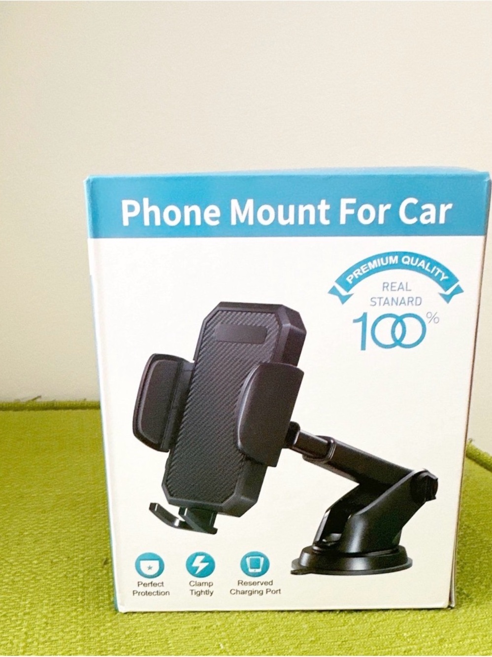 Universal Car Phone Mount Holder - Black